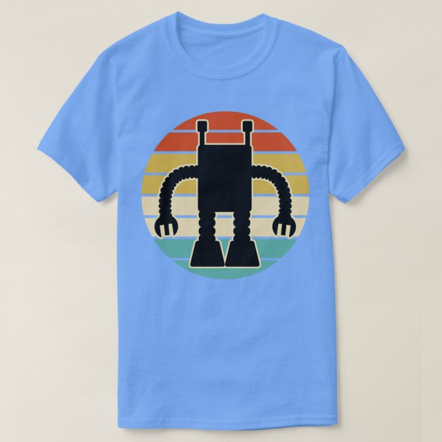 Camiseta Robot Silhouette Robotics (Diseño del anverso)