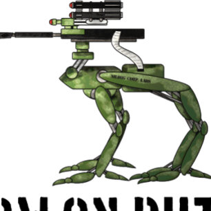 Camiseta Robot Soldado Con Mamá De Guardia