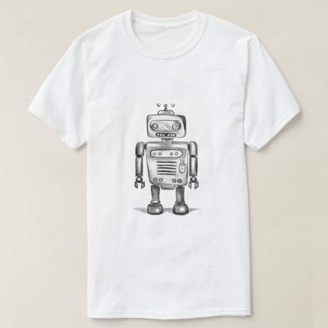 Camiseta Robot T-Shirt (Diseño del anverso)