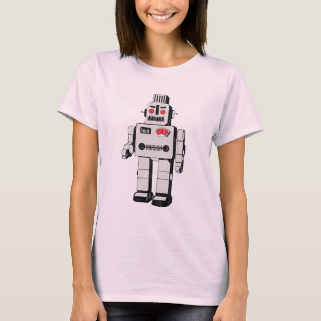 Camiseta robot vintage (Anverso)