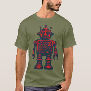 Camiseta Robot Vintage
