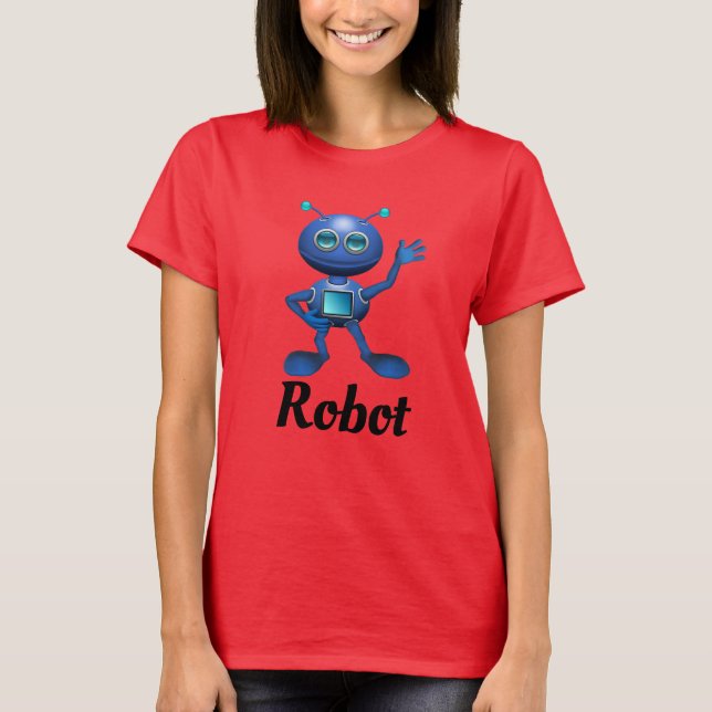 Camiseta robótica (Anverso)