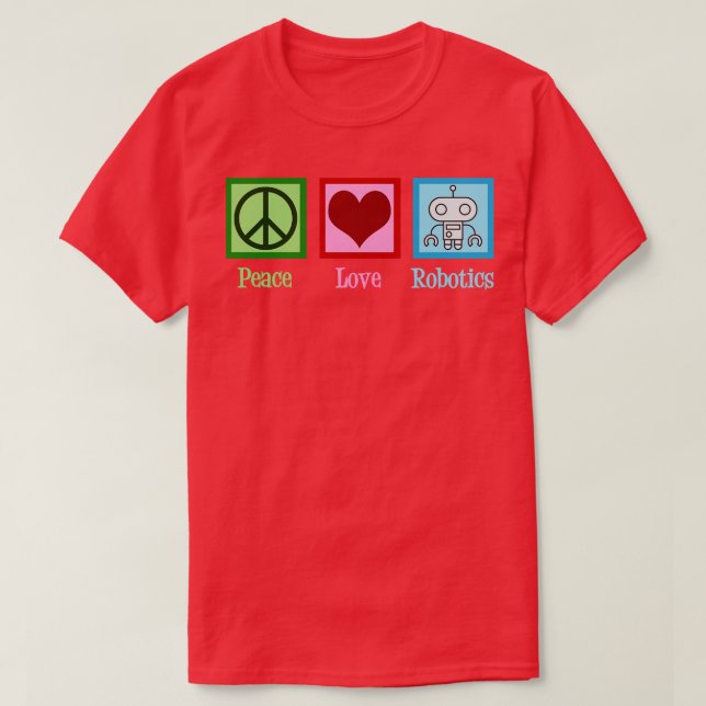 Camiseta Robótica (Diseño del anverso)
