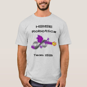 Camiseta Robótica de HSMSE - modificada para requisitos