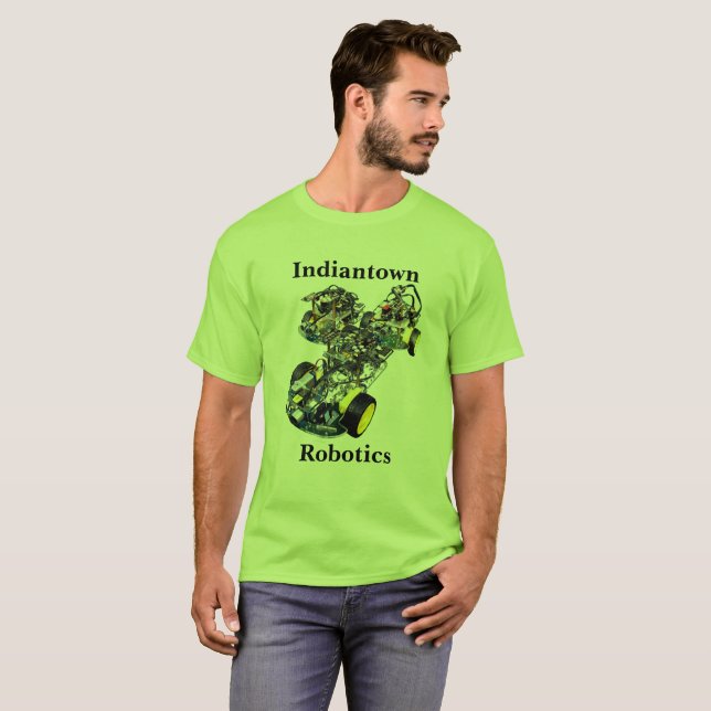 Camiseta Robótica de Indiantown (Anverso completo)