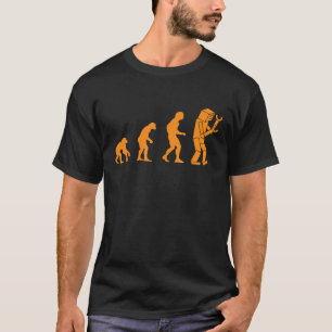 Camiseta Robótica divertida evolución robot nerd computador