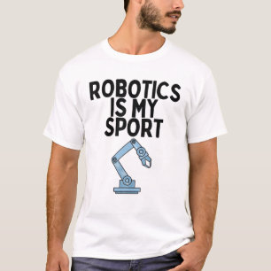 Camiseta Robótica divertida no es profesora de deportes Sar