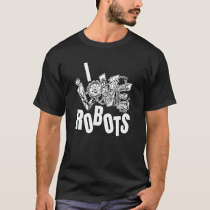 Camiseta Robótica Humor Inteligencia Artificial Me Encanta