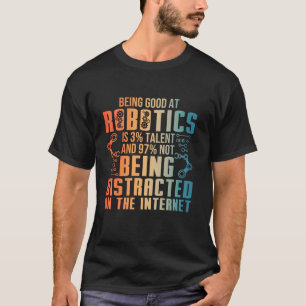 Camiseta Robótica Ingeniería Arte Para Hombres Mujeres Robo