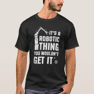 Camiseta Robótica Para Hombres Adultos Mujeres Robot Cyborg