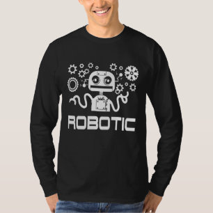 Camiseta Robótica para los hombres Roba a las mujeres Mamáe