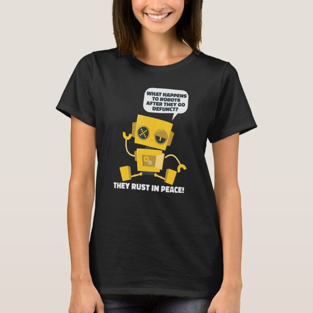 Camiseta Robotics Ai Robots de Inteligencia Artificial (Anverso)
