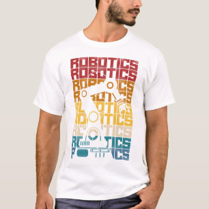 Camiseta Robotics Engineer Robotics Retro Vintage