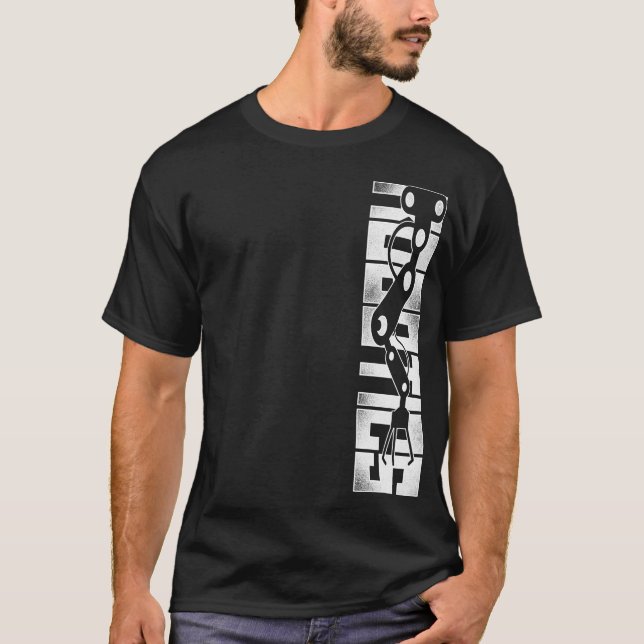 Camiseta Robotics Engineer Robotics Vintage (Anverso)