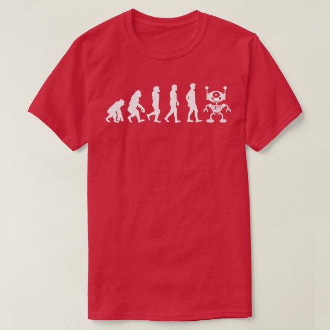 Camiseta Robotics Ingeniería Robots Humanoides Robot Funny  (Diseño del anverso)