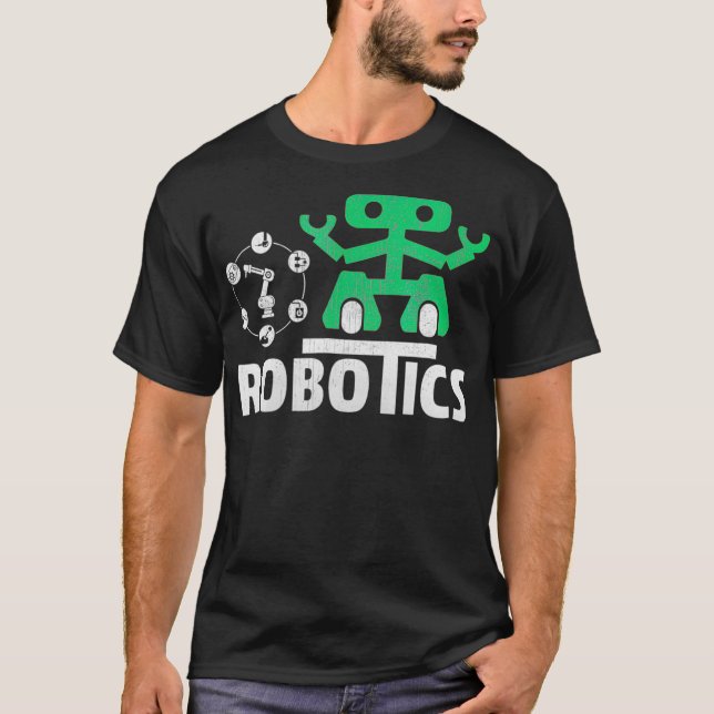 Camiseta Robotics Robot Bot (Anverso)