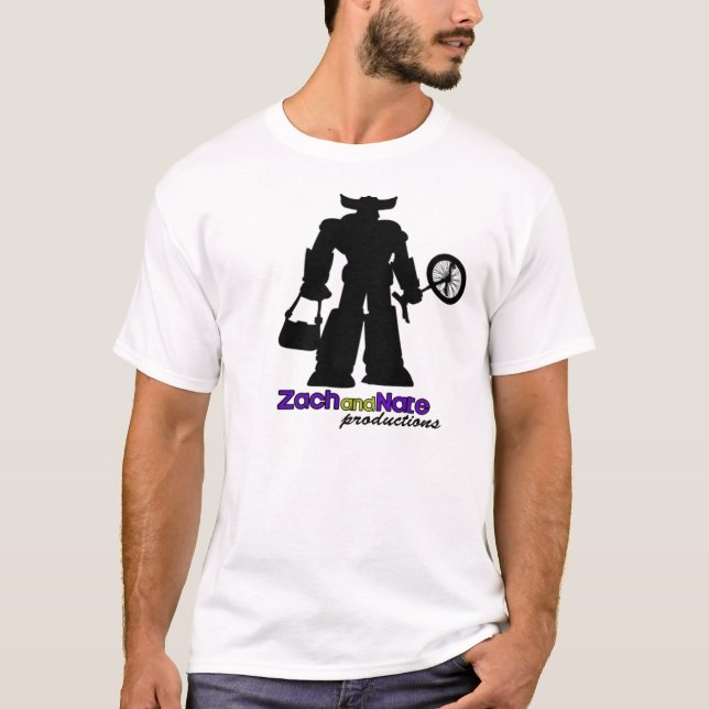 Camiseta Robots con los monederos (Anverso)