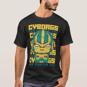 Camiseta Robots Cyborg Inteligencia Artificial Ai Robotics