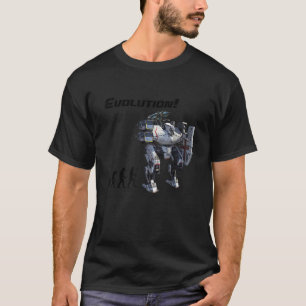 Camiseta Robots de Guerra Evolución