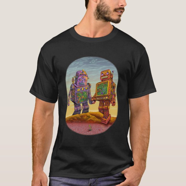 Camiseta Robots - Emek Artman (Anverso)