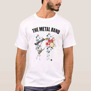 Camiseta Robots - La Banda Metalizado - Ingeniero Mecánico