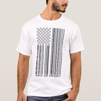 Camiseta Robots para el presidente (bandera del código de