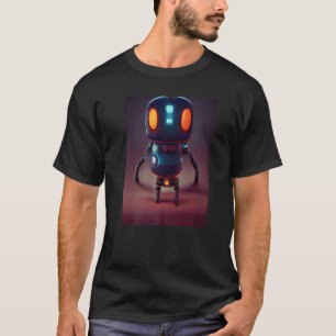 Camiseta Robots simples bots de fantasía, criatura aceptabl