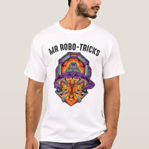 Camiseta Robots - Sr. Robo-Tricks - Ingeniero Mecánico - S