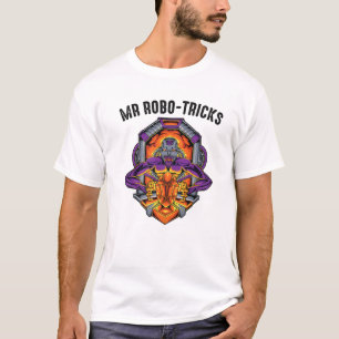 Camiseta Robots - Sr. Robo-Tricks - Ingeniero Mecánico - S