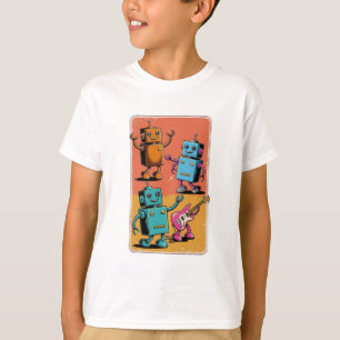 Camiseta Robots vintage
