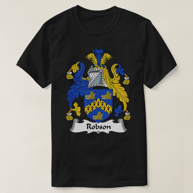 Camiseta Robson Coat of Arms Crest  (Diseño del anverso)