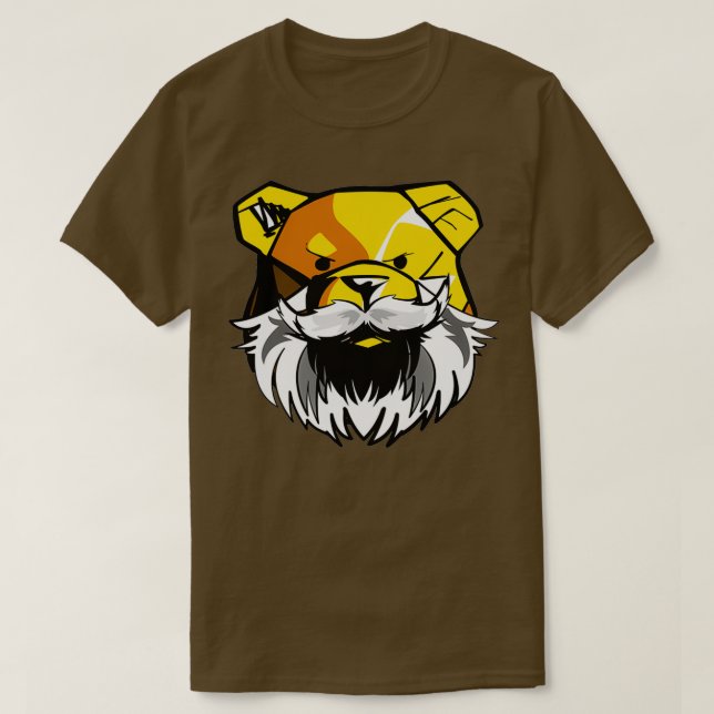 CAMISETA ROBUST BEAR DAD SOLO (Diseño del anverso)