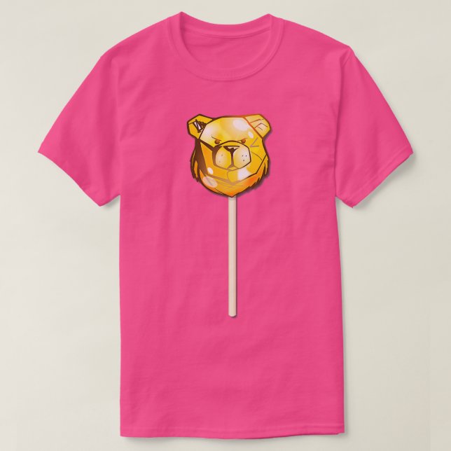 Camiseta ROBUST BEAR FLAVOR AMARILLO Classic TShirt (Diseño del anverso)