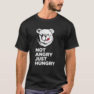 Camiseta ROBUST Not angry just hungry white boy
