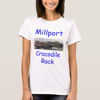 Camiseta Roca 2 del cocodrilo de Millport