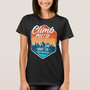 Camiseta Roca alpinista alpina escalada en Bouldering Climb