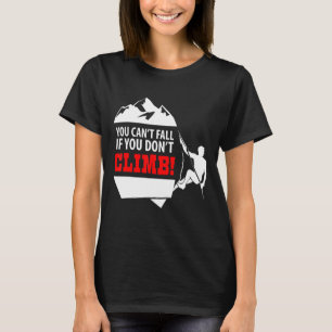 Camiseta Roca alpinista alpina escalada en Bouldering Climb