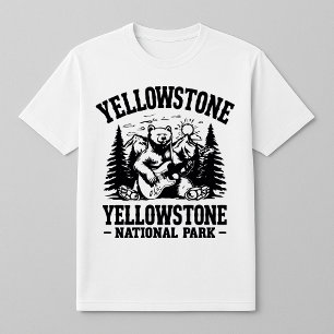 Camiseta Roca amarilla y oso rollo