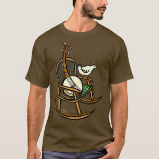 Camiseta Roca banjo en la montaña Blue Ridge