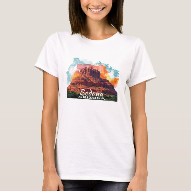 Camiseta Roca bell de Sedona Arizona (Anverso)