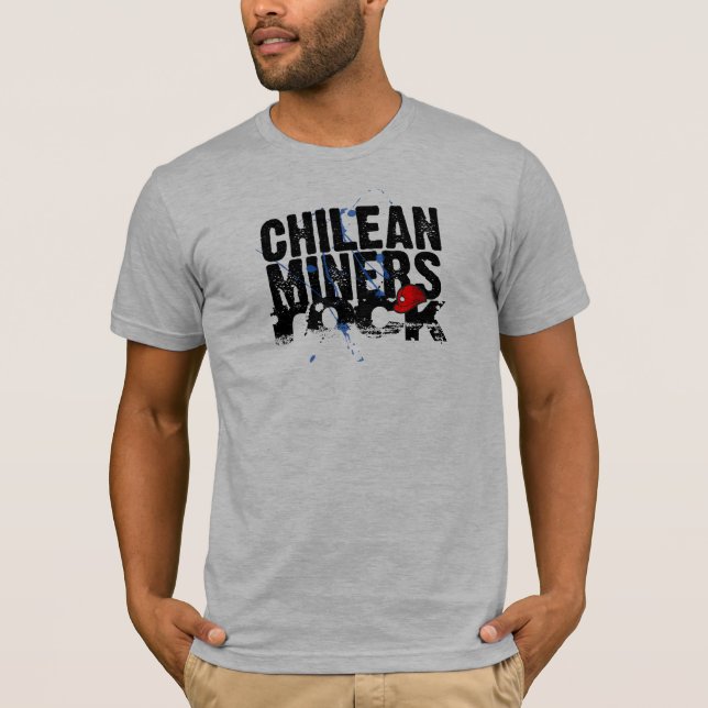 Camiseta Roca chilena de los mineros (Anverso)