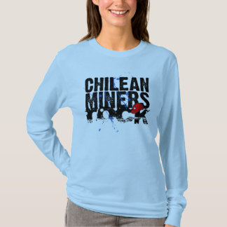 Camiseta ¡Roca chilena de los mineros!