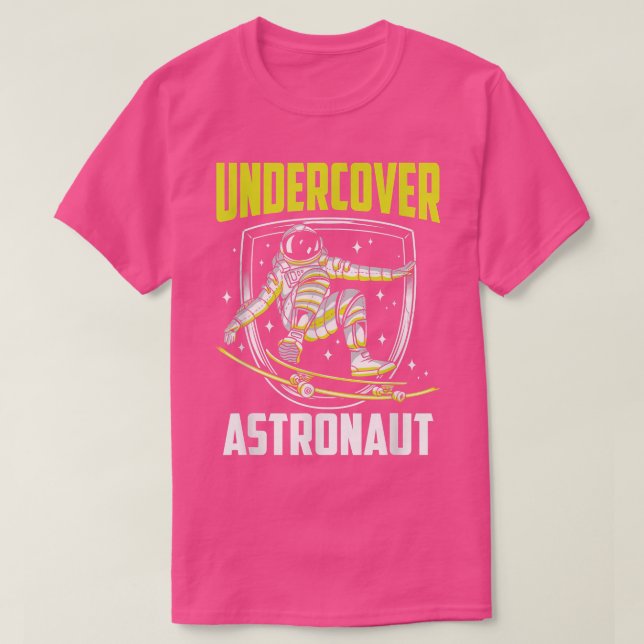 Camiseta Roca de astronomía espacial de planetas astronauta (Diseño del anverso)