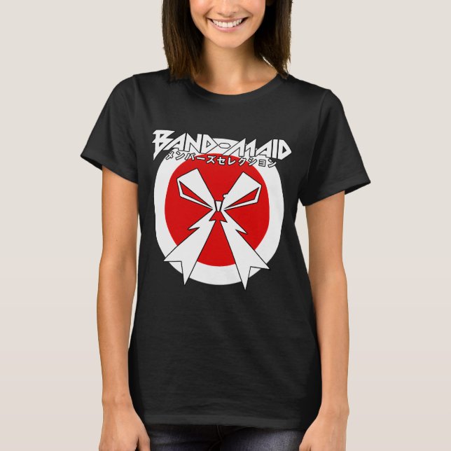 Camiseta Roca de Band Maid (Anverso)