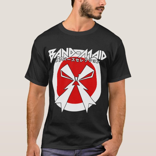 CAMISETA ROCA DE BAND MAID (Anverso)