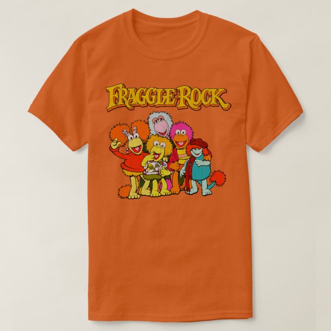Camiseta Roca de franquicia vintage (Diseño del anverso)