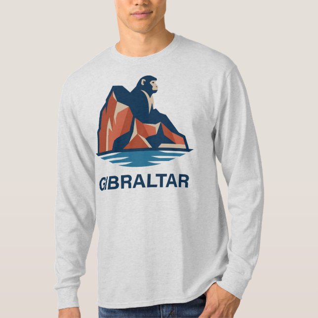 Camiseta Roca de Gibraltar (Anverso)