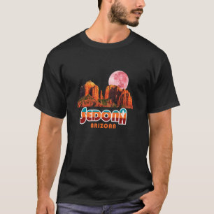 Camiseta Roca de la Catedral Sedona Arizona Viajes Retro An