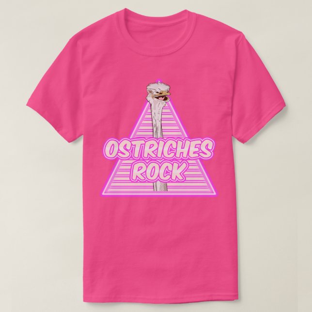 Camiseta Roca de las avestruces (Diseño del anverso)