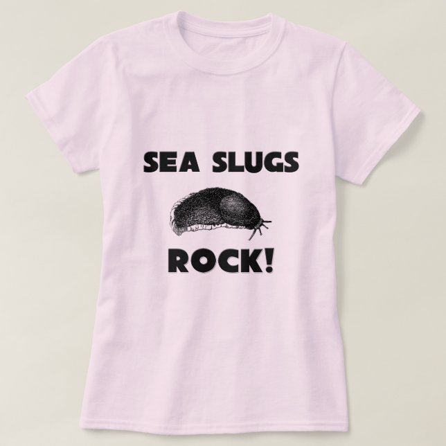 Camiseta Roca de las barras de mar (Diseño del anverso)
